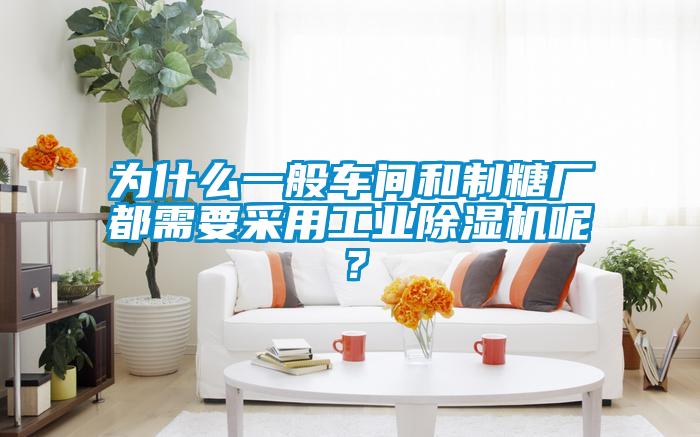 為什么一般車間和制糖廠都需要采用工業除濕機呢？