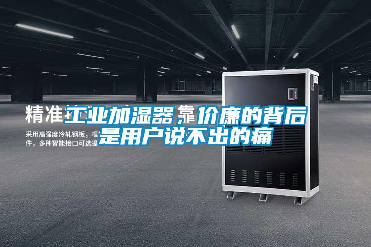 工業(yè)加濕器，價廉的背后是用戶說不出的痛