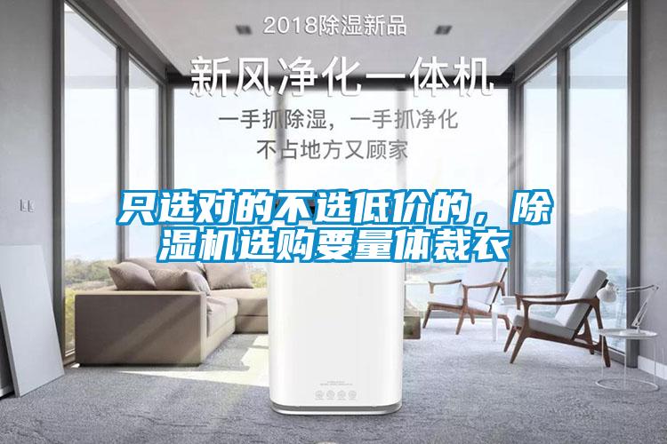 只選對的不選低價的，除濕機選購要量體裁衣