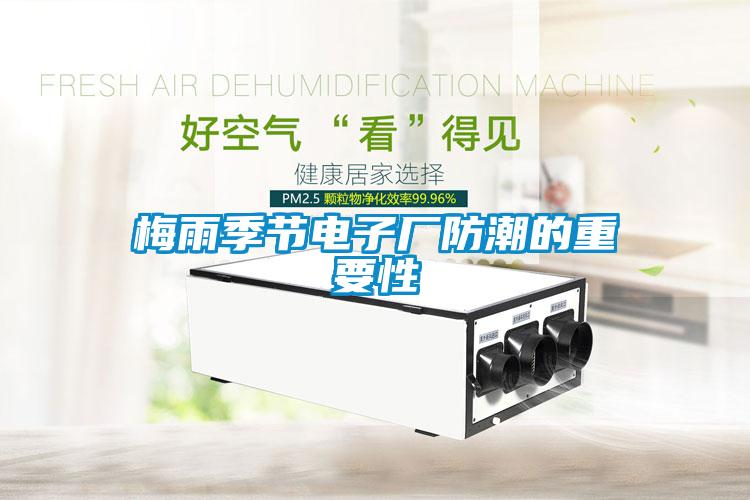 梅雨季節電子廠防潮的重要性