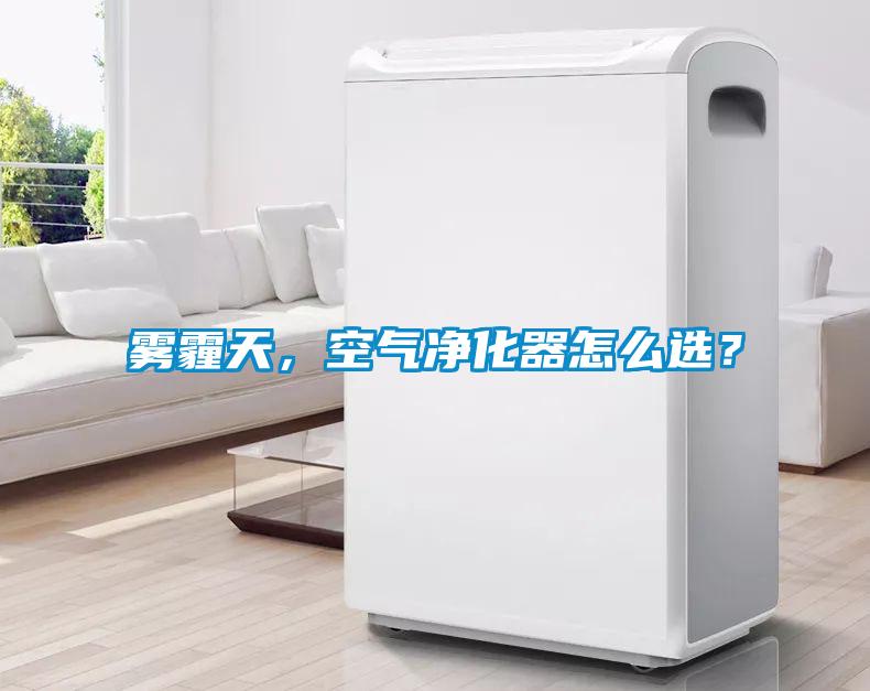 霧霾天，空氣凈化器怎么選？