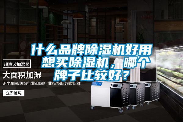 什么品牌除濕機(jī)好用 想買除濕機(jī),哪個(gè)牌子比較好?