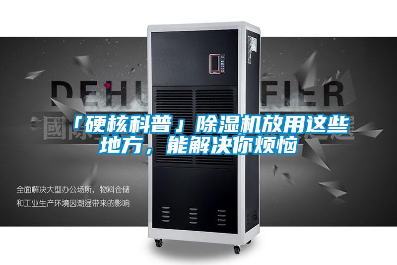 「硬核科普」除濕機放用這些地方,能解決你煩惱