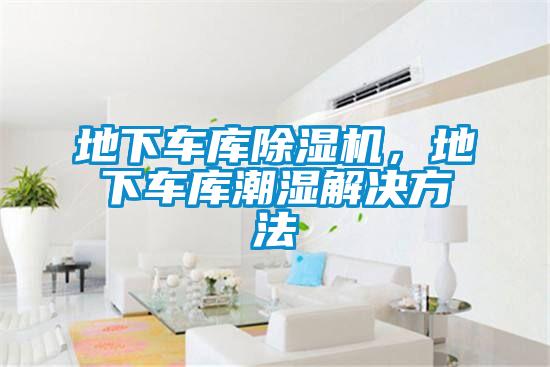 地下車庫除濕機(jī)，地下車庫潮濕解決方法