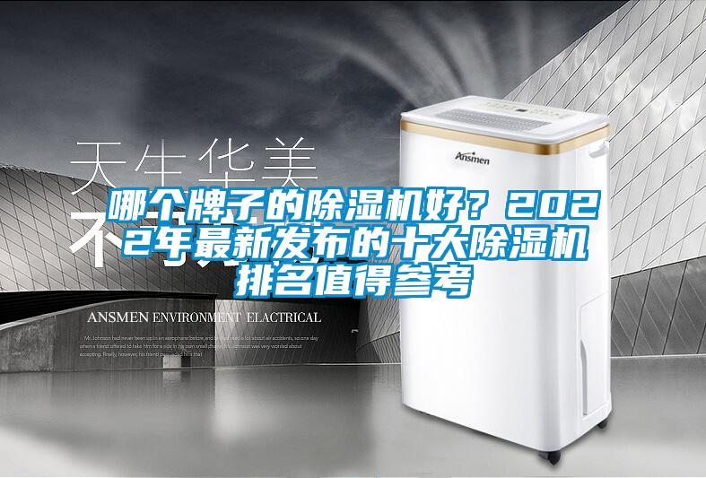 哪個牌子的除濕機好？2022年最新發布的十大除濕機排名值得參考