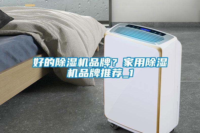 好的除濕機品牌？家用除濕機品牌推薦_1