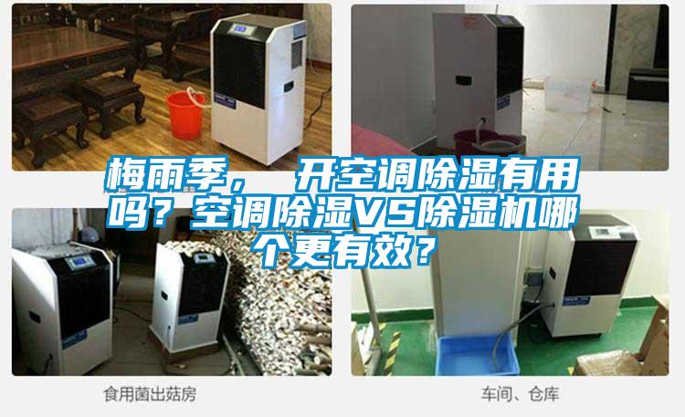 梅雨季， 開空調除濕有用嗎？空調除濕VS除濕機哪個更有效？
