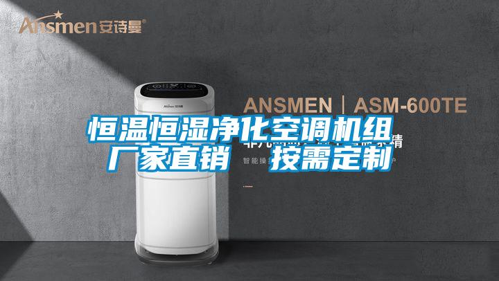 恒溫恒濕凈化空調(diào)機組 廠家直銷  按需定制
