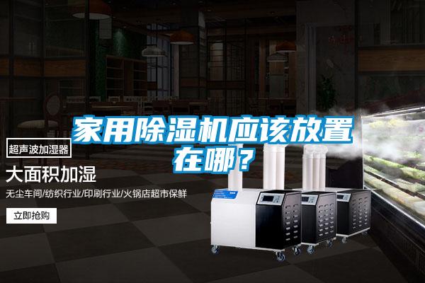 家用除濕機應(yīng)該放置在哪?