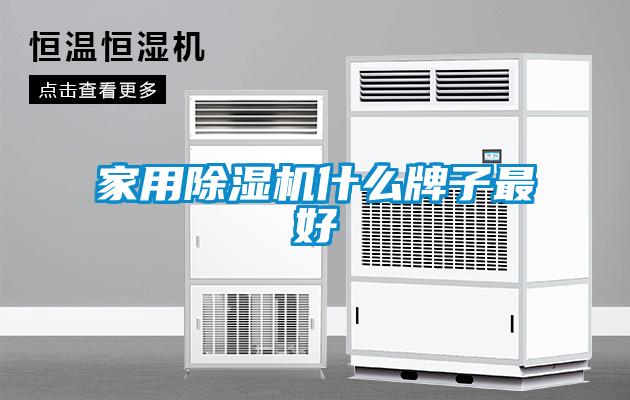 家用除濕機(jī)什么牌子最好