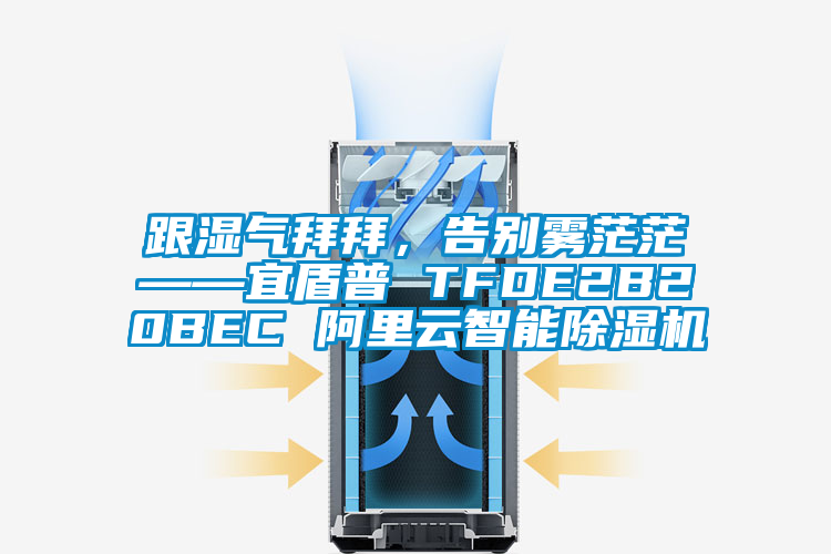 跟濕氣拜拜，告別霧茫?！硕芷?TFDE2B20BEC 阿里云智能除濕機