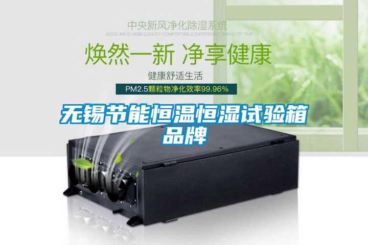 無(wú)錫節(jié)能恒溫恒濕試驗(yàn)箱品牌