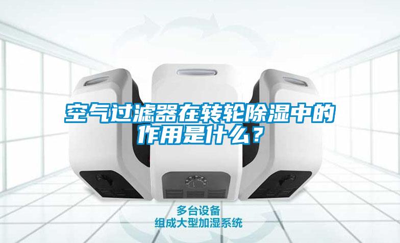 空氣過濾器在轉輪除濕中的作用是什么？