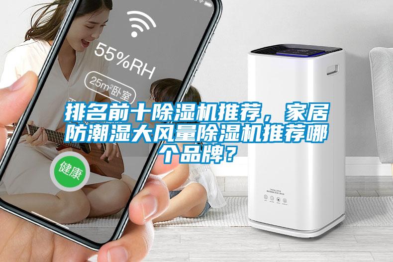 排名前十除濕機(jī)推薦，家居防潮濕大風(fēng)量除濕機(jī)推薦哪個(gè)品牌？