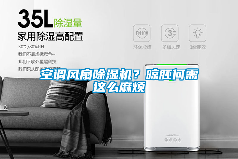 空調風扇除濕機？晾胚何需這么麻煩