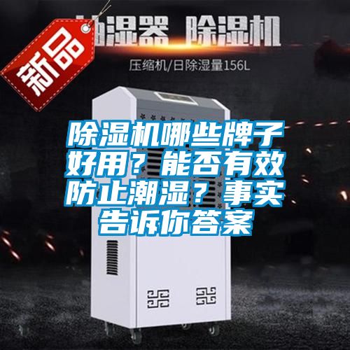 除濕機(jī)哪些牌子好用?能否有效防止潮濕?事實(shí)告訴你答案