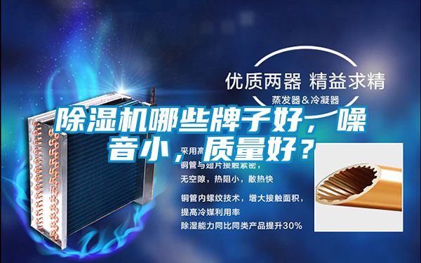 除濕機哪些牌子好，噪音小，質量好？