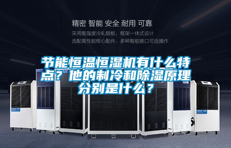 節(jié)能恒溫恒濕機(jī)有什么特點(diǎn)？他的制冷和除濕原理分別是什么？