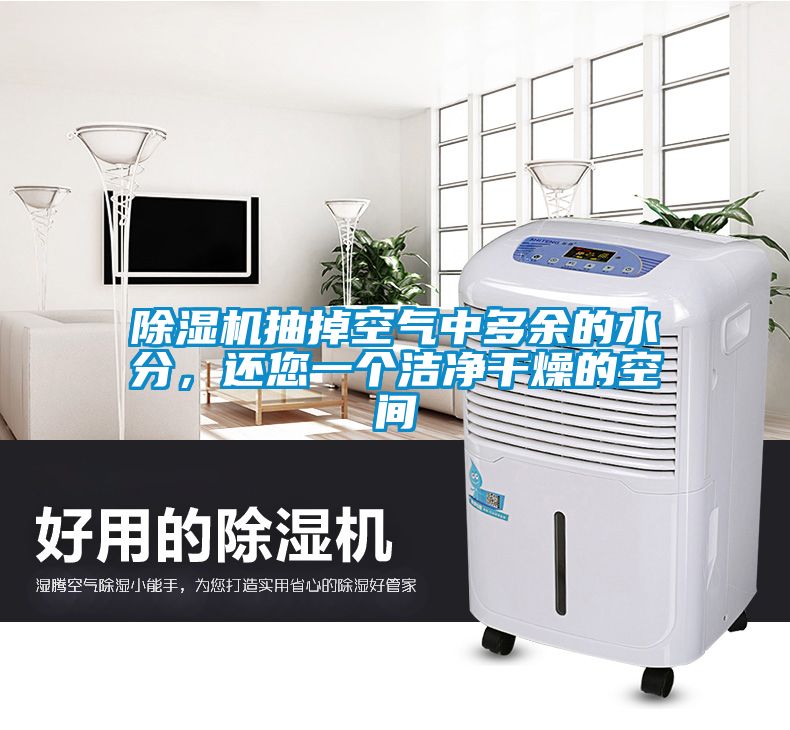 除濕機(jī)抽掉空氣中多余的水分，還您一個(gè)潔凈干燥的空間