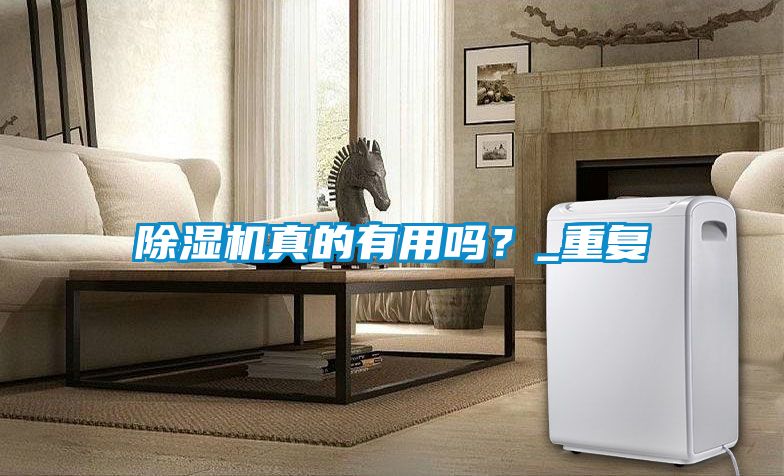 除濕機(jī)真的有用嗎?_重復(fù)