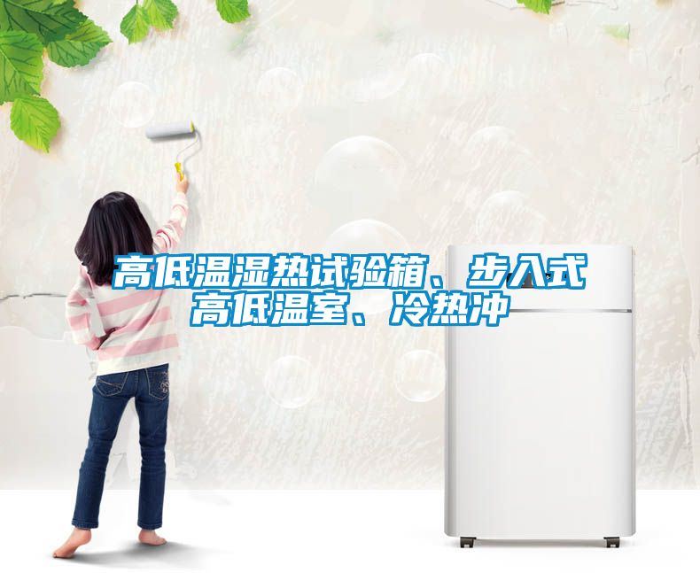 高低溫濕熱試驗箱、步入式高低溫室、冷熱沖